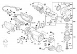 Bosch 0 601 854 B42 GWS 24-230 BV Angle Grinder 230 V / GB Spare Parts GWS24-230BV